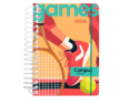 Agenda Escolar Diaria A5 2025-2026 Tapa Dura Estándar Campus