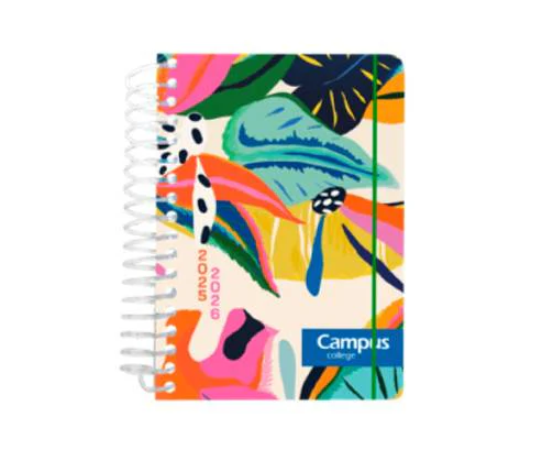 Agenda Escolar Diaria A5 2025-2026 Tapa Dura Fantasía Campus