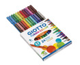 Rotulador giotto turbo color caja de 24 colores lavables con punta bloqueada
