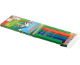Lapices de colores alpino  caja de 12 colores largos