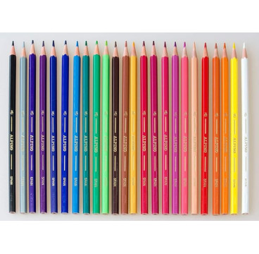 Lapices de colores alpino 658 caja de 24 colores