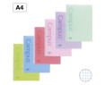 Cuadernos  Espiral A4 T. Plastico 90gr Cuadrícula 4x4 Campus Colores Pastel ( 1 UDS )