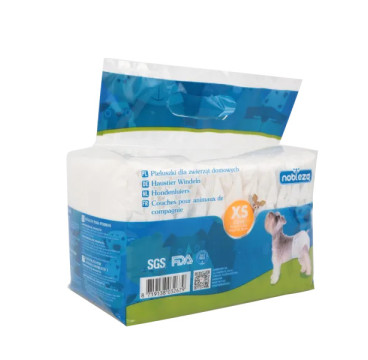 Nobleza 12x Pañales (XS)para Perros Desechables Hembra Cachorro Entrenamiento Pañales