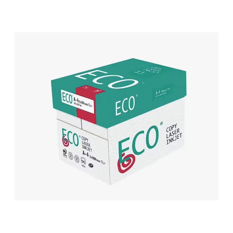 CAMPUS FOLIOS  2500HOJAS PAPEL ECO PEFC BLANCO A4 75 G.