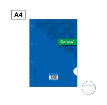 RECAMBIO CAMPUS ORIGINAL TAMAÑO A4 recambio de cuaderno de hojas sueltas 100    Horizontal