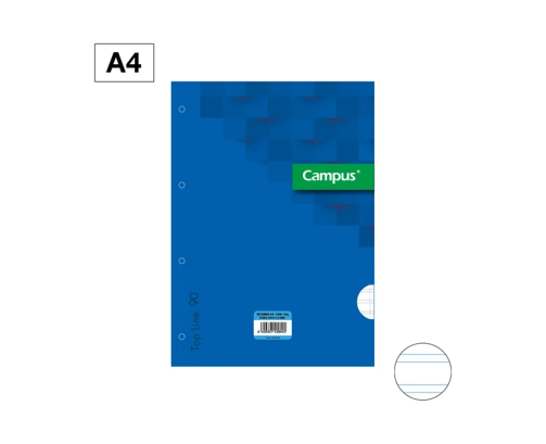 RECAMBIO CAMPUS ORIGINAL TAMAÑO A4 recambio de cuaderno de hojas sueltas 100    Horizontal